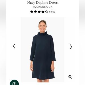 Like new navy dress from Tuckernuck